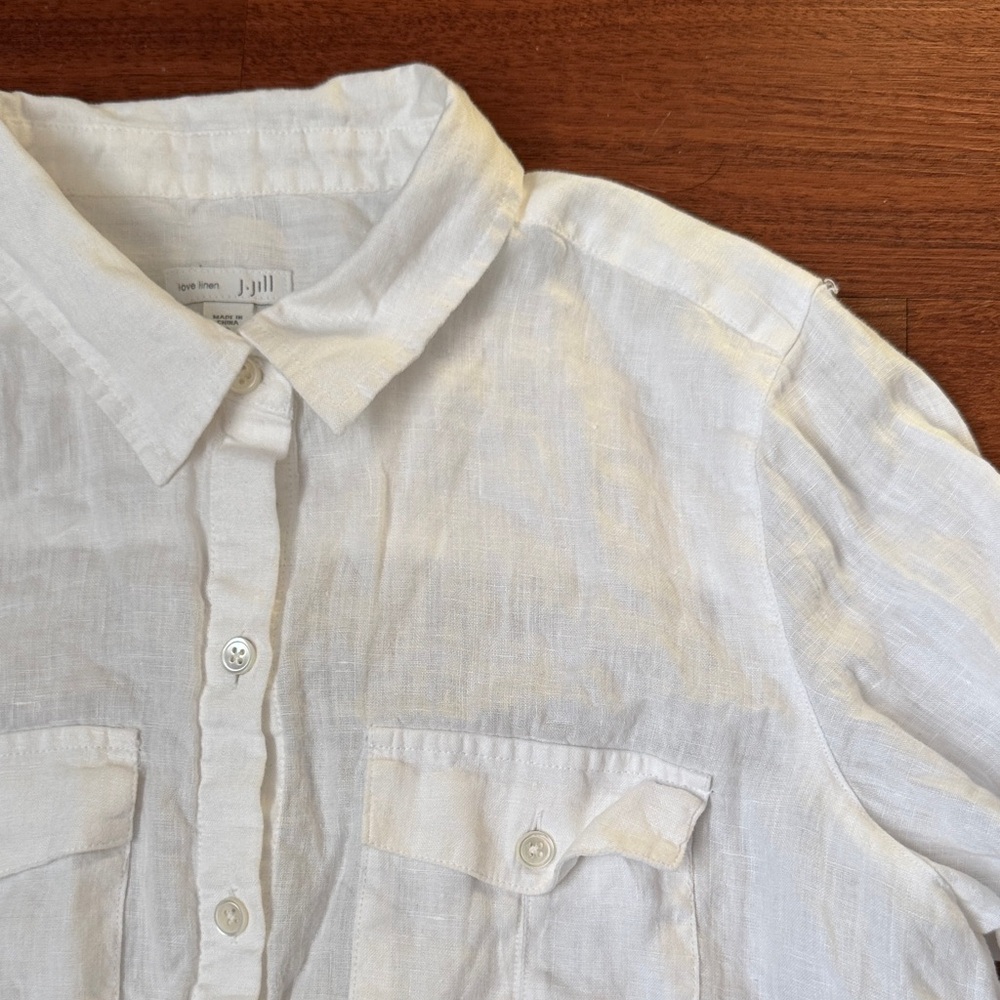 J Jill linen shirt